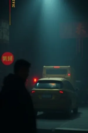 首屏主推封面墙，港口夜景与灯塔光柱构成的剧集主视觉